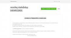 Desktop Screenshot of ememrecords.com